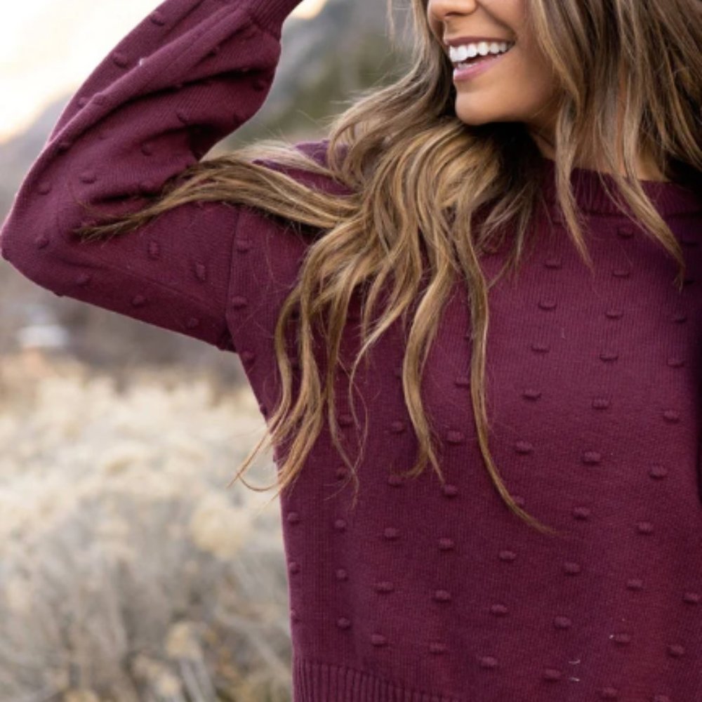 Maroon Sweater